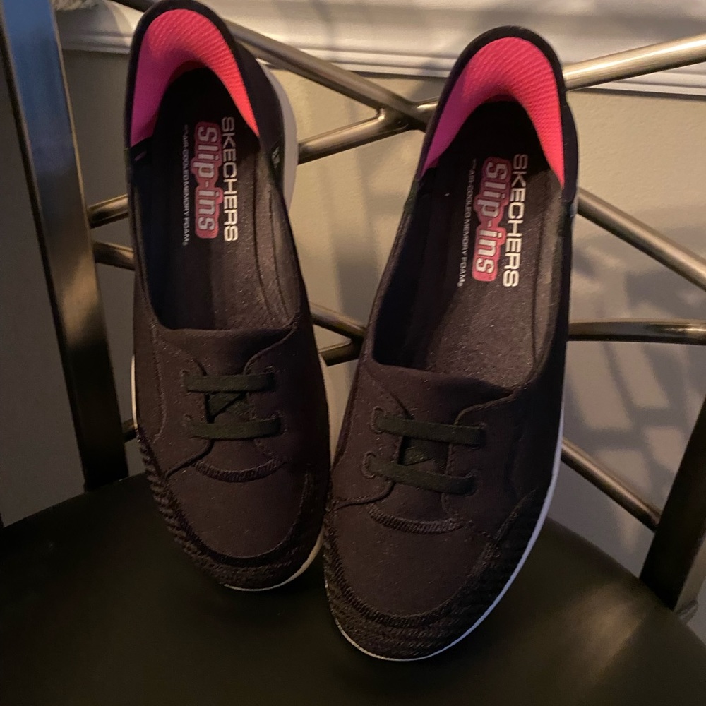 Black sneakers